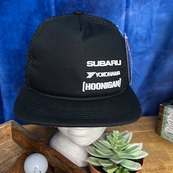 New With Tags Hoonigan Hat Black Subaru 